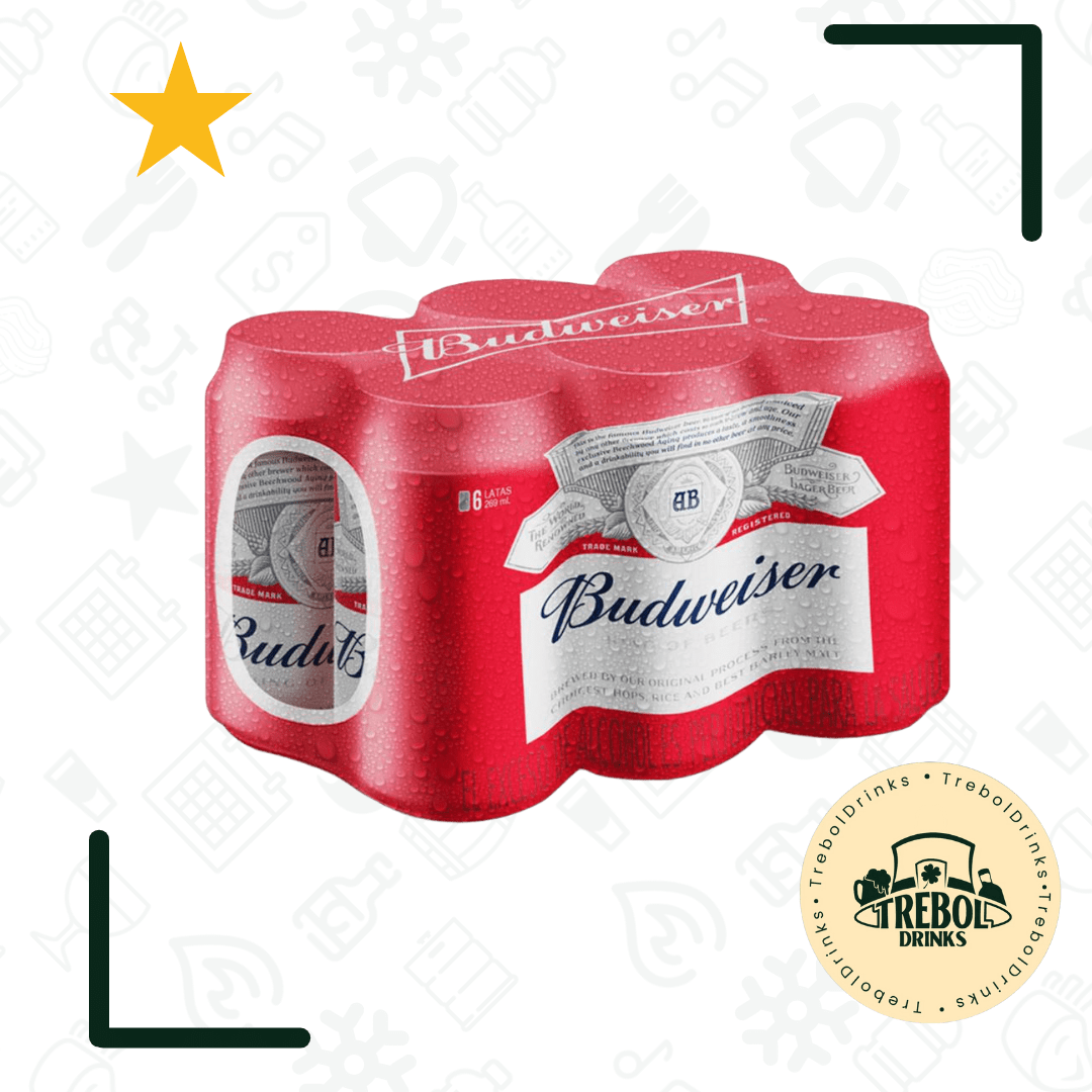 Budweiser Sixpack Lata