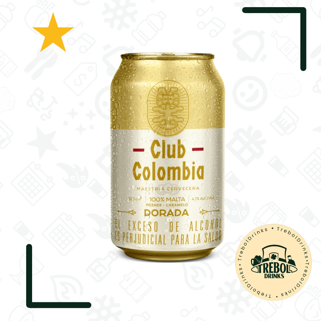 Cerveza Club Colombia Dorada Lata